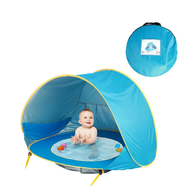 Beach Tent Portable Shade Pool UV Protection Sun Shelter for Infant