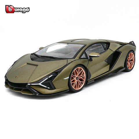 Bburago 1:24 Scale NEW Lamborghini Sian FKP 37  Alloy Luxury Vehicle Diecast