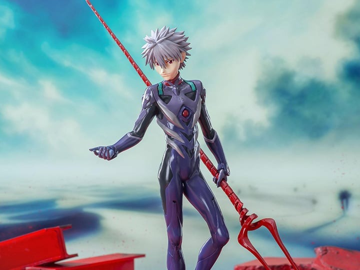 SEGA Evangelion Luminasta Kaworu Nagisa x Spear of Longinus Figure