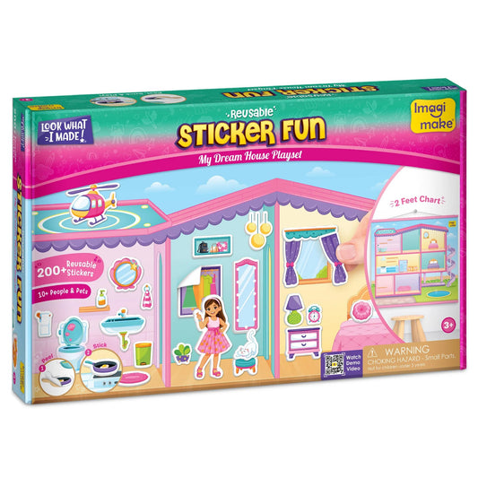 My Dream House Reusable Sticker Playset
