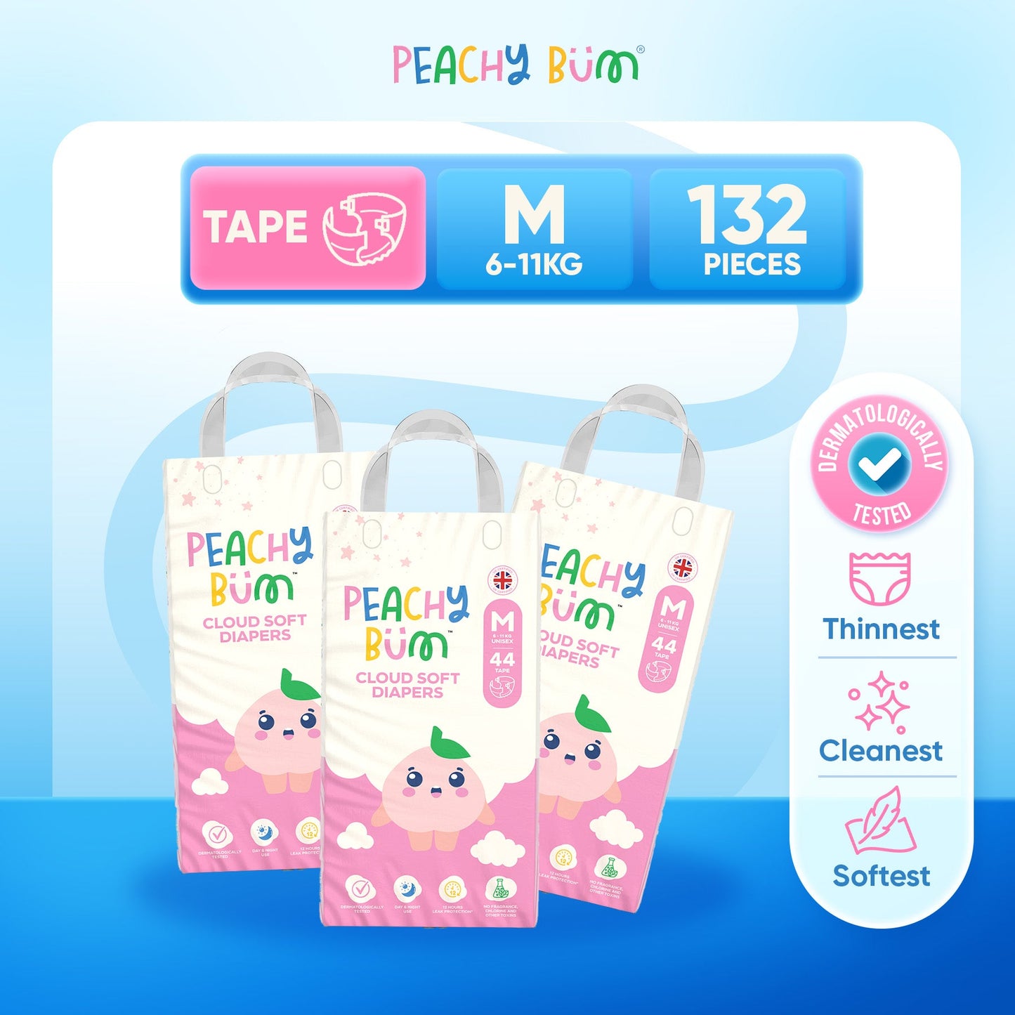 Trial Pack Cloud Soft Diapers