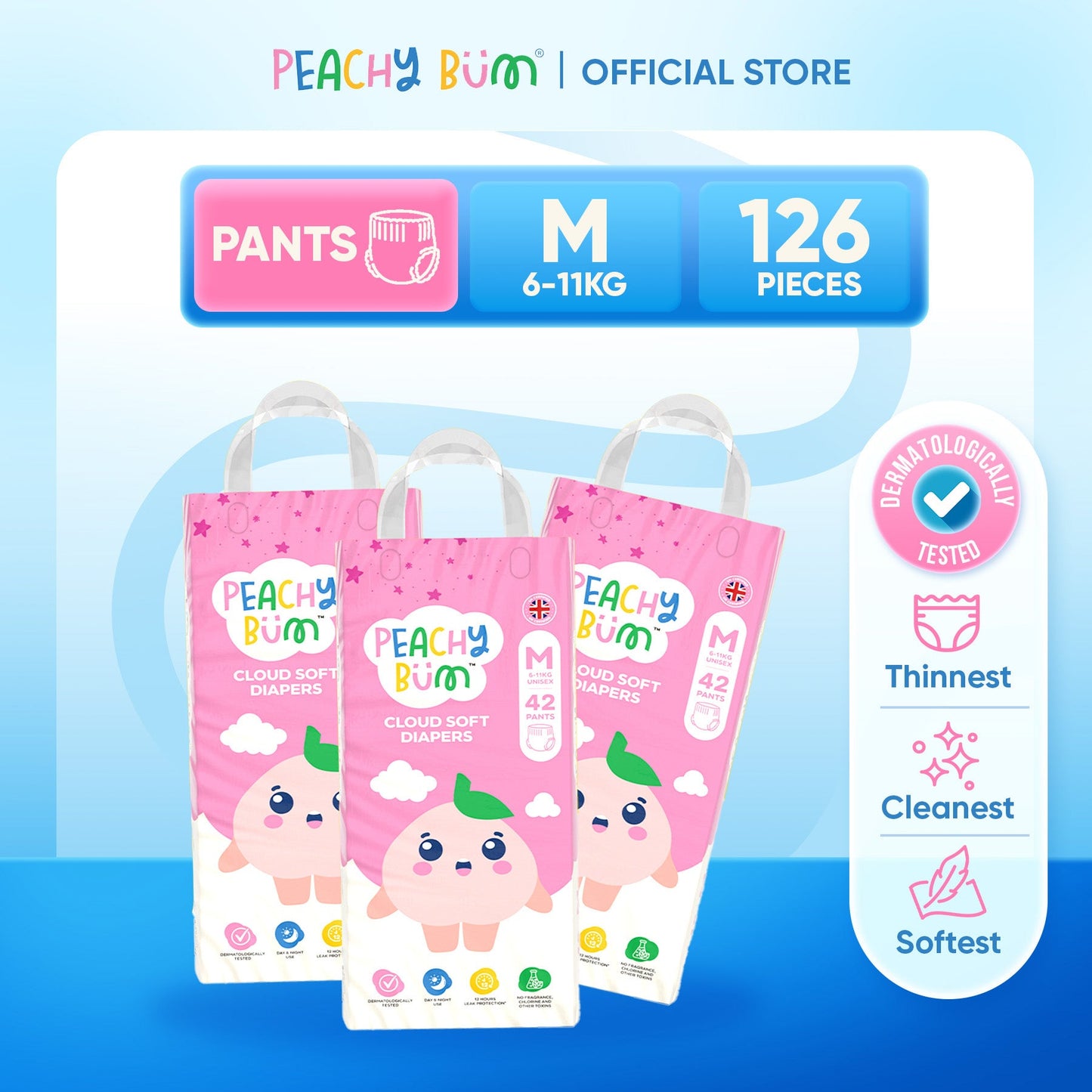 Trial Pack Cloud Soft Diapers