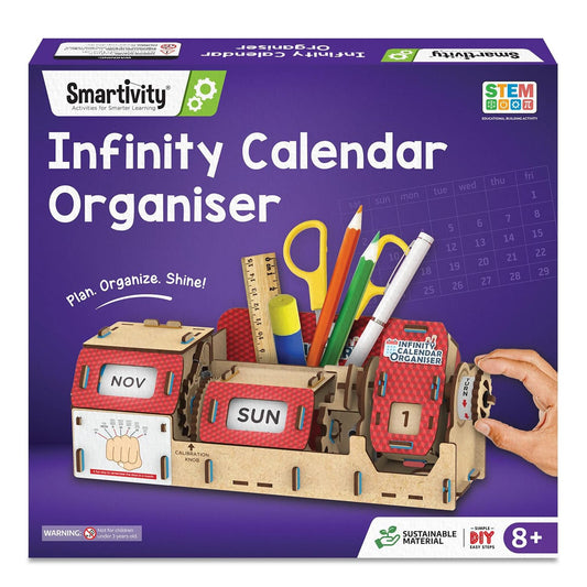 Smartivity Infinity Calendar Organiser DIY STEM Construction Toy