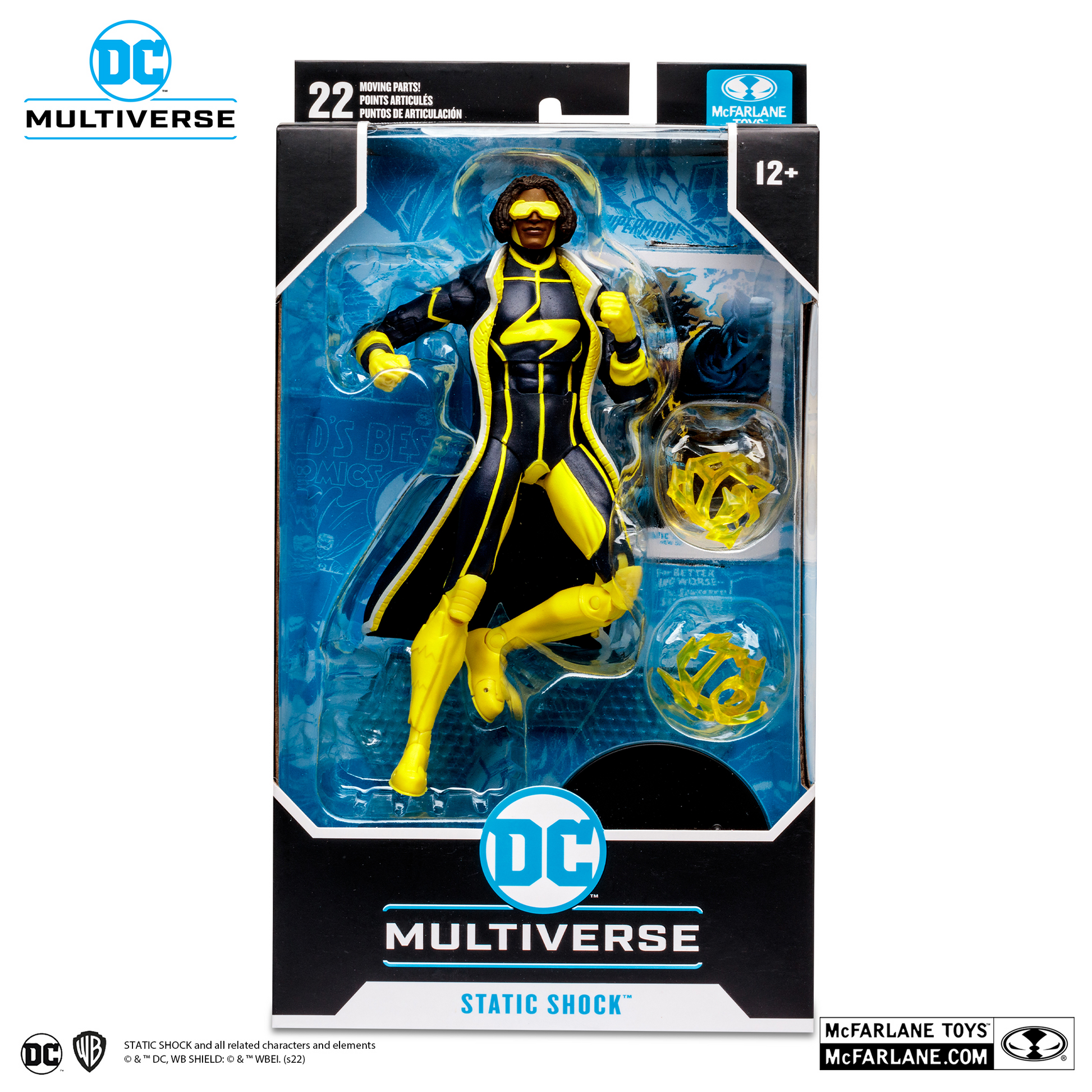 Mcfarlane Dc Multiverse Static Shock (New 52)