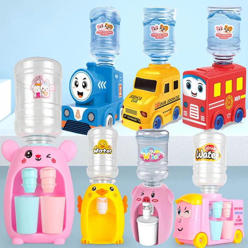 Kids Mini Water Dispenser Toys with Cup