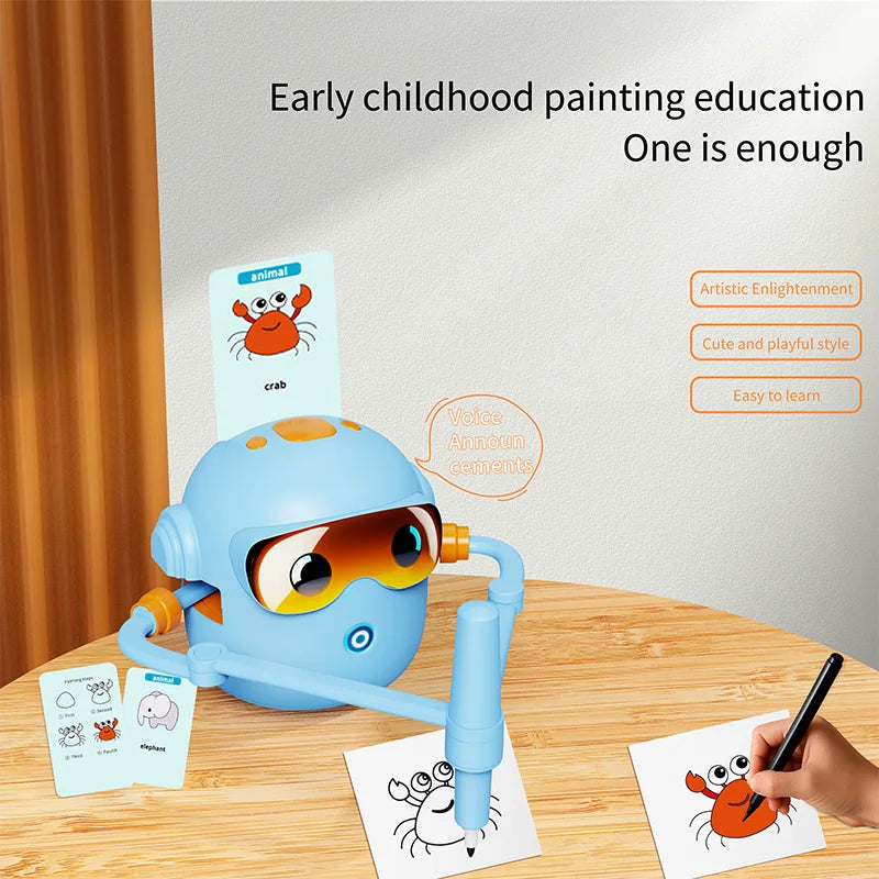 AI Flash Card Drawing Robot
