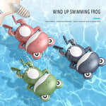 Wind Up Swimming Frogs Bath Toy