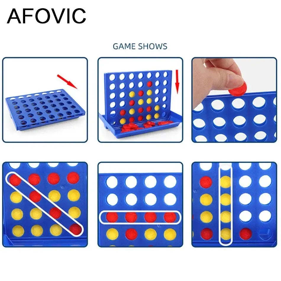 Connect 4 In A Line Board Game