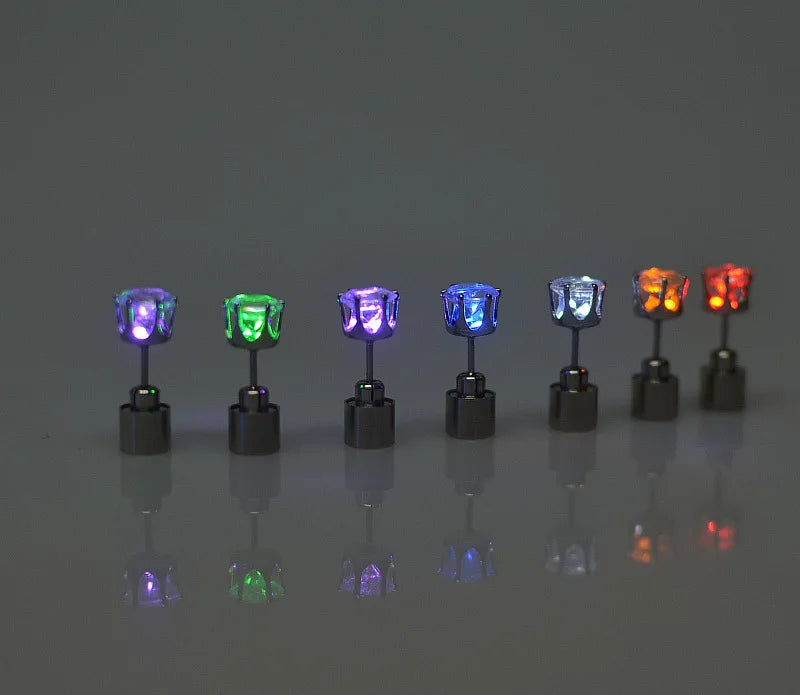 Colorful LED Hair Scrunchies