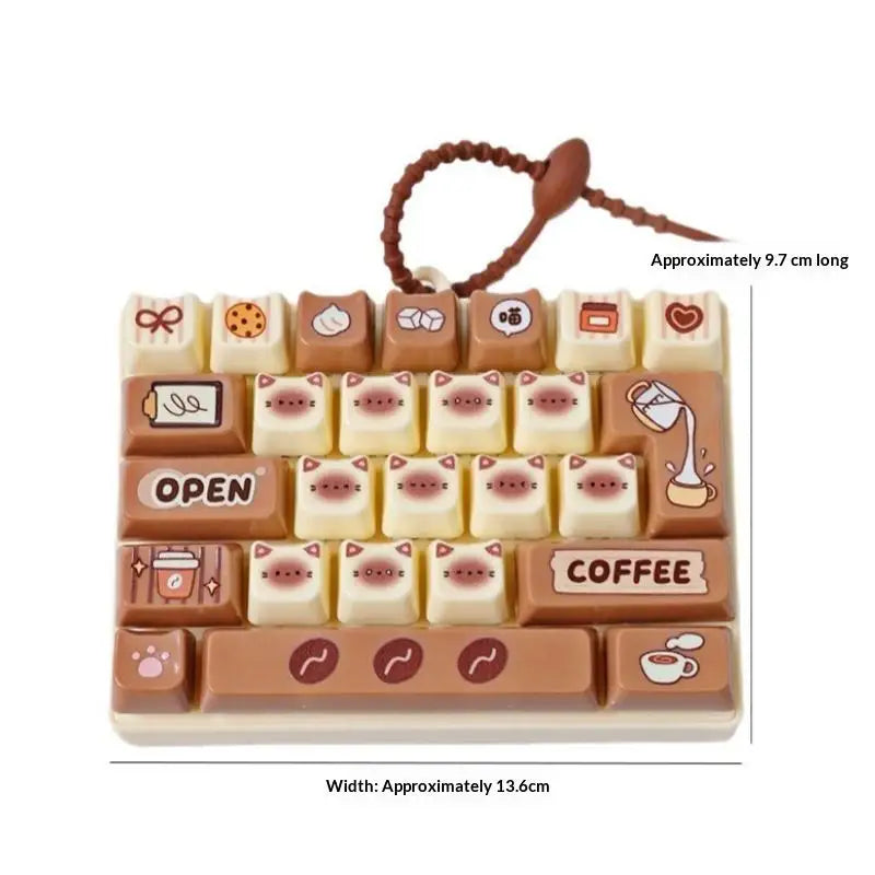 26 Key Pudding Keyboard Cartoon Clicker