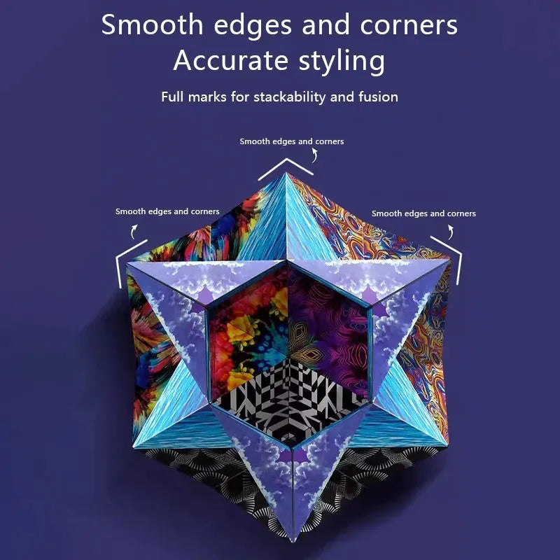 Geometric Variable Magnetic Cube