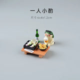 Frog Resin Miniature Dollhouse Accessories