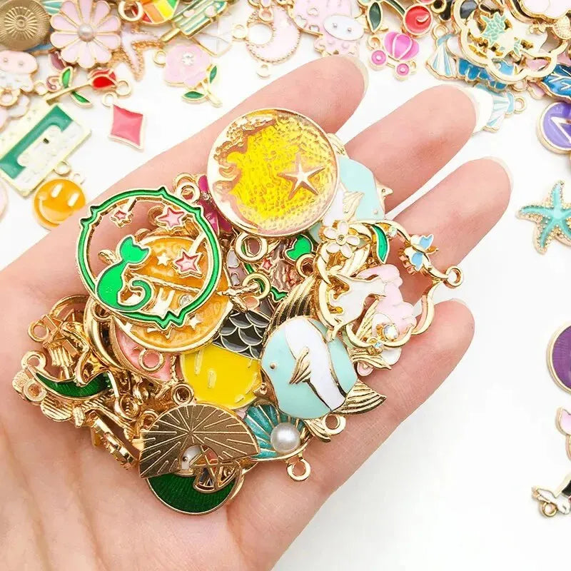 Mix Styles 20/30/50pcs Jewelry Making Charms