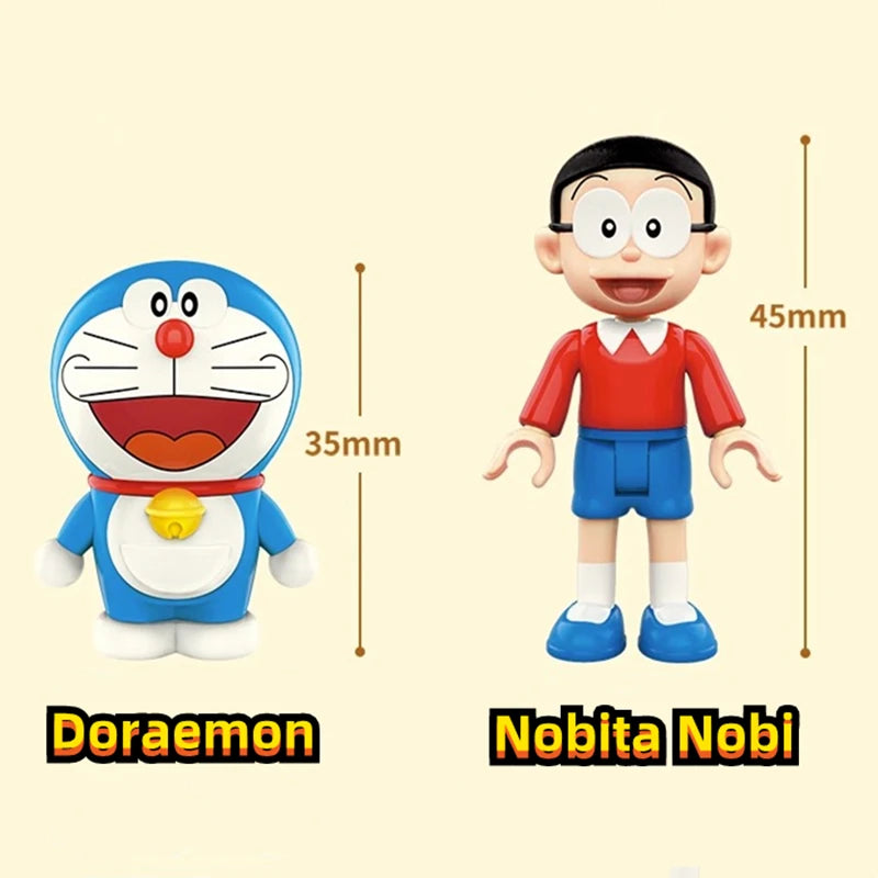 Keeppley Doraemon building blocks Nobita Nobi's room model