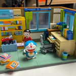 Keeppley Doraemon building blocks Nobita Nobi's room model