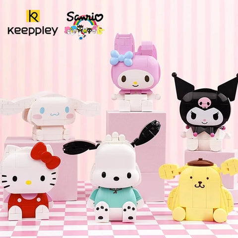 Keeppley Sanrio Hello Kitty Kuromi Cinnamoroll building blocks