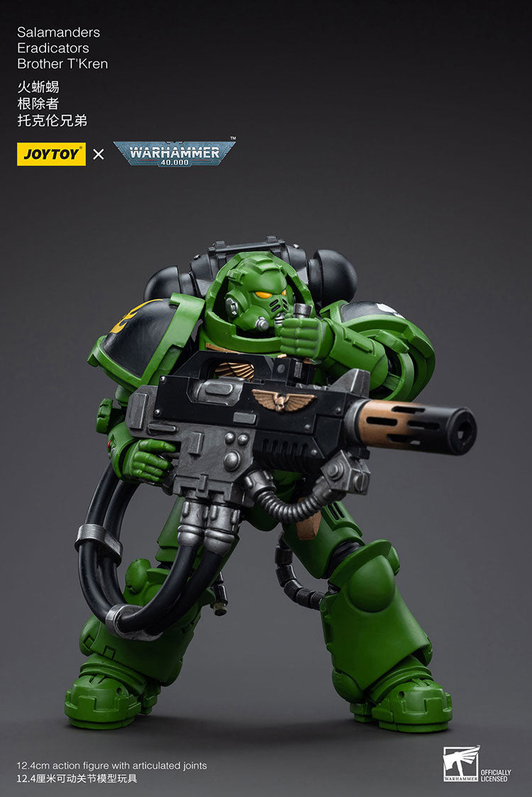 JOYTOY Warhammer 40K Salamanders Eradicators Brother T'Kren