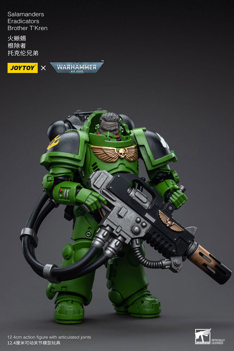 JOYTOY Warhammer 40K Salamanders Eradicators Brother T'Kren