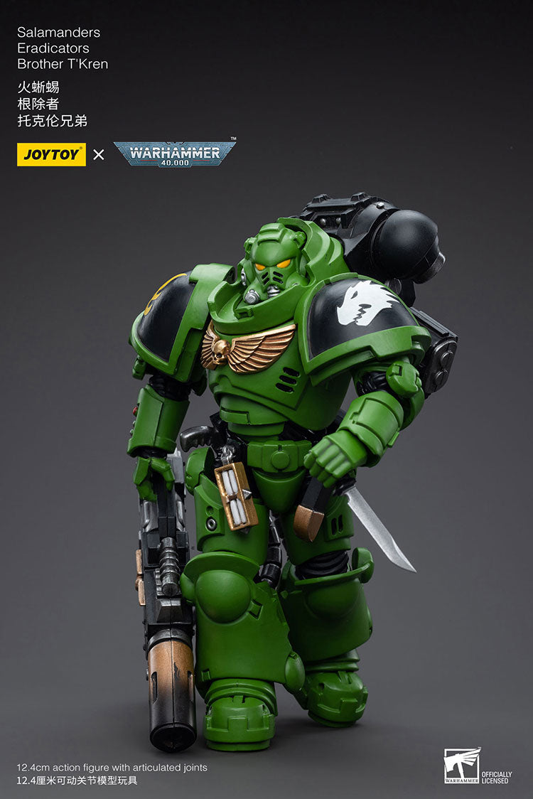 JOYTOY Warhammer 40K Salamanders Eradicators Brother T'Kren