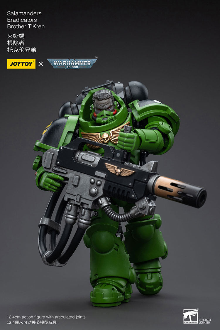 JOYTOY Warhammer 40K Salamanders Eradicators Brother T'Kren