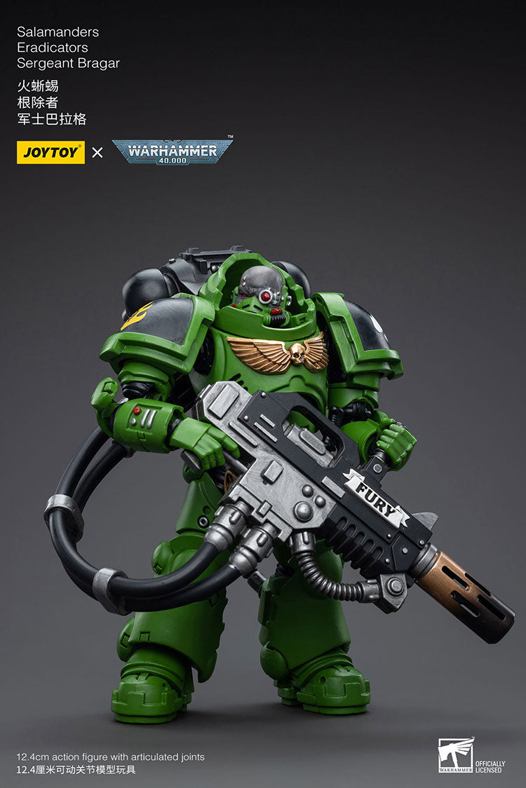 JOYTOY Warhammer 40K Salamanders Eradicators Sergeant Bragar