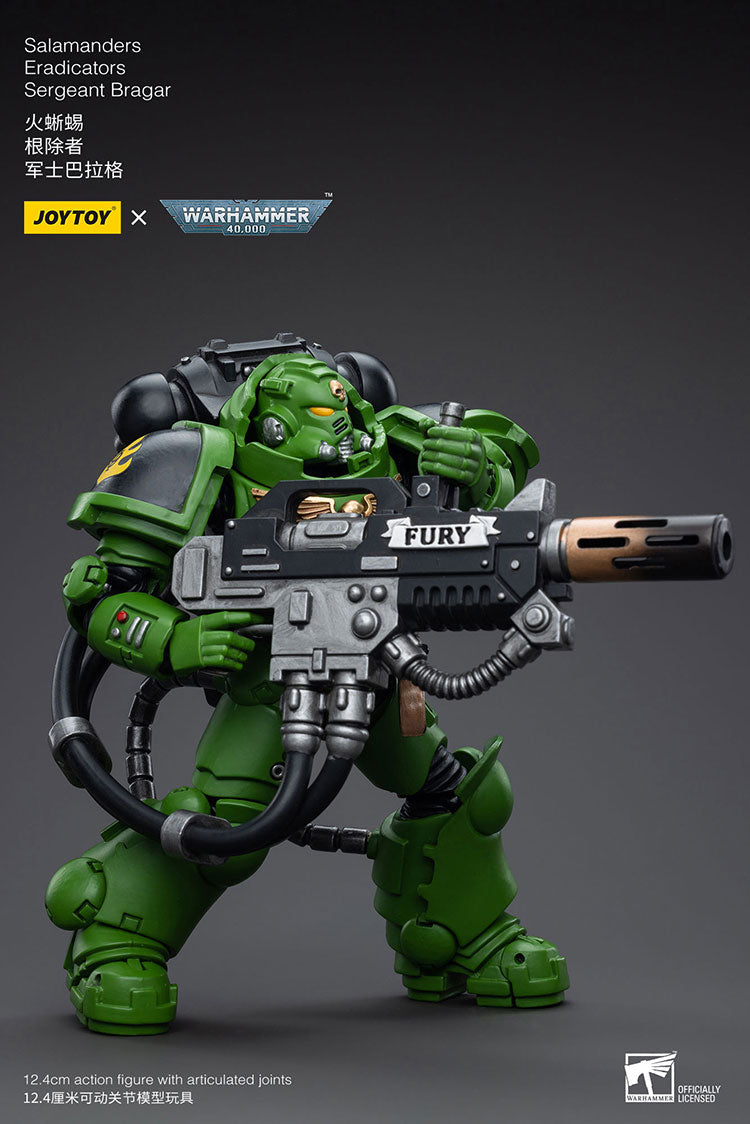 JOYTOY Warhammer 40K Salamanders Eradicators Sergeant Bragar