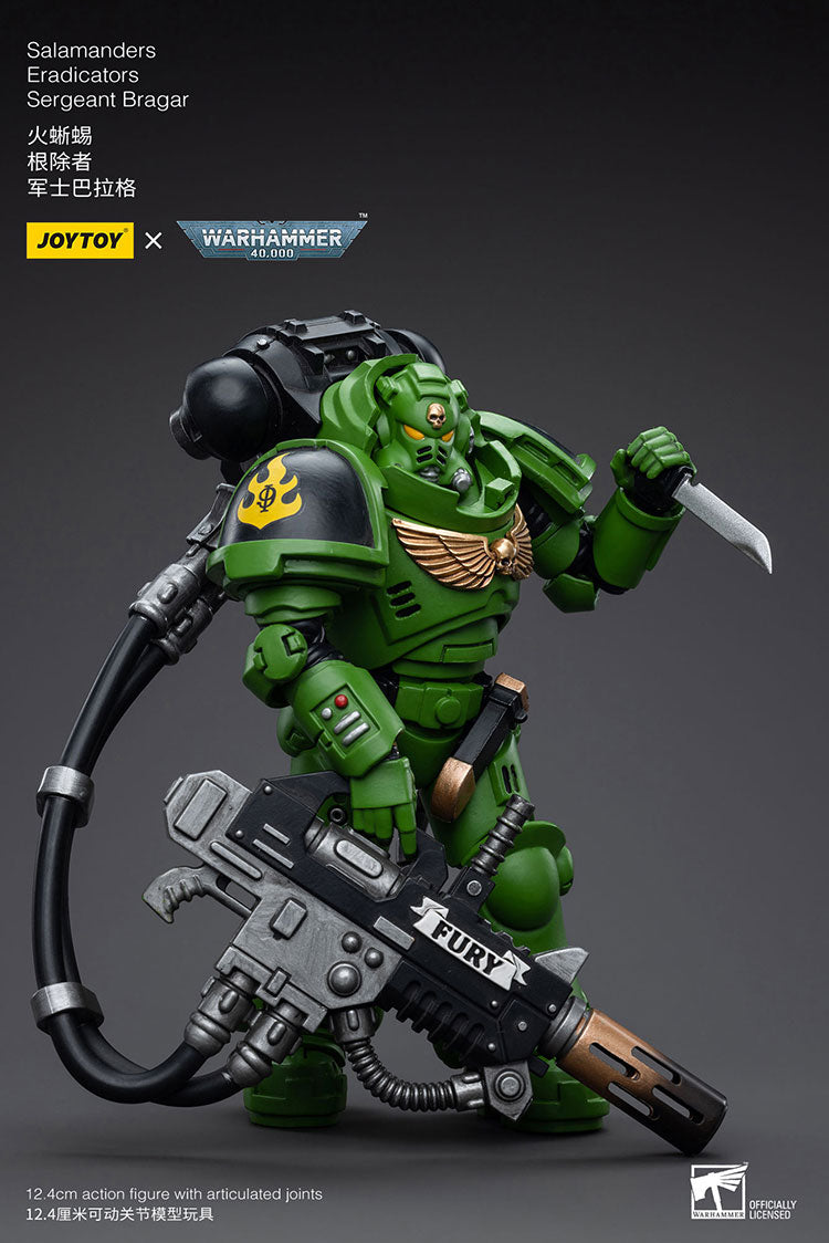 JOYTOY Warhammer 40K Salamanders Eradicators Sergeant Bragar