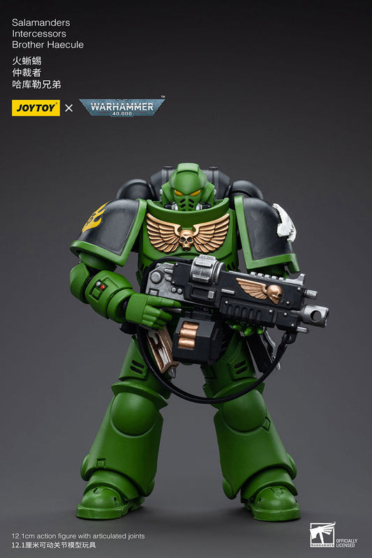 JOYTOY Warhammer 40K Salamanders Intercessors Brother Haecule