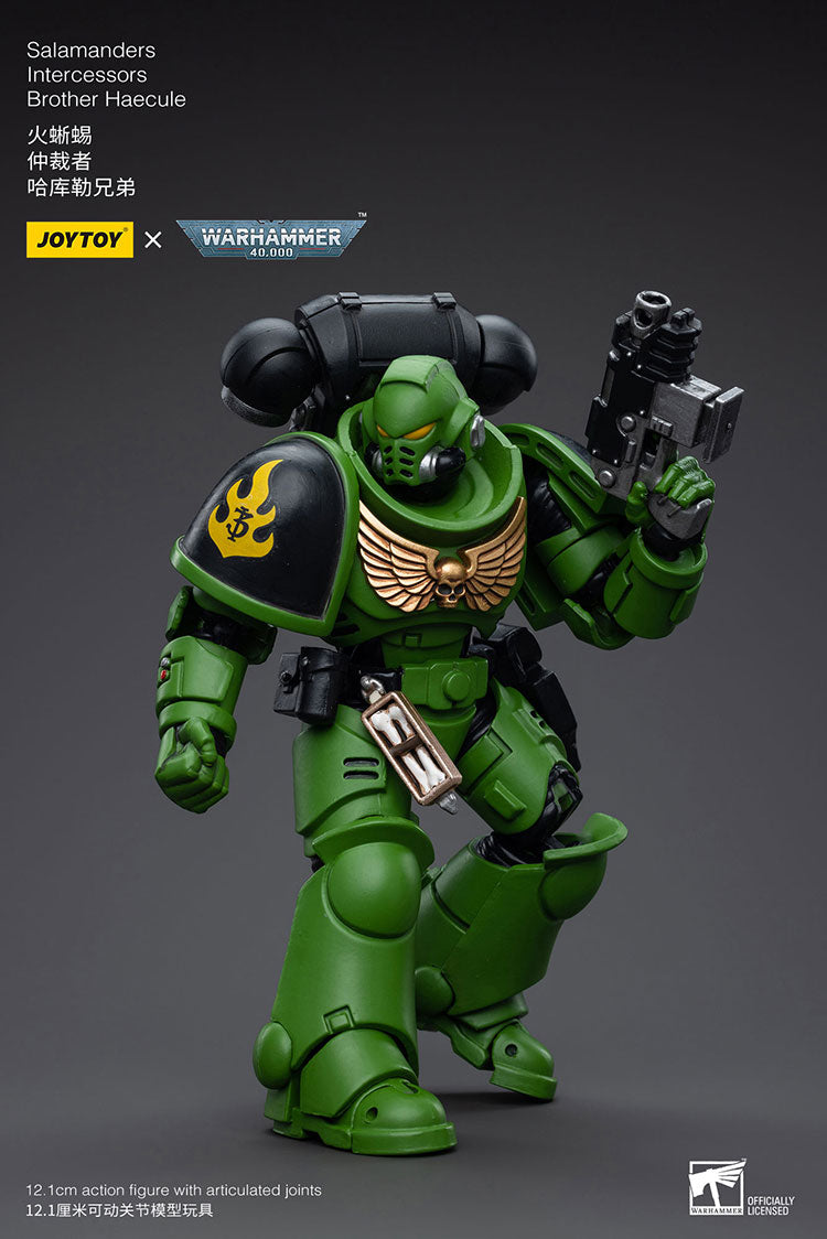 JOYTOY Warhammer 40K Salamanders Intercessors Brother Haecule