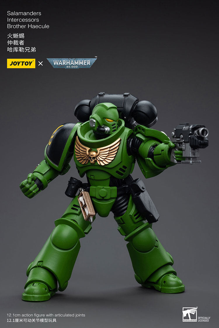 JOYTOY Warhammer 40K Salamanders Intercessors Brother Haecule