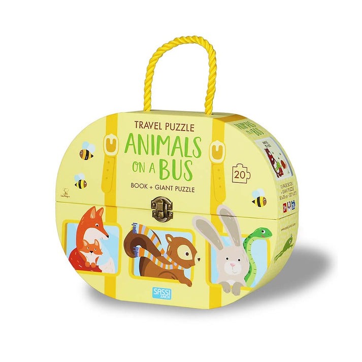 Sassi Animals on a Bus - Travel Puzzles