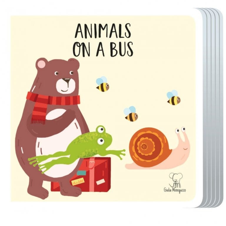 Sassi Animals on a Bus - Travel Puzzles