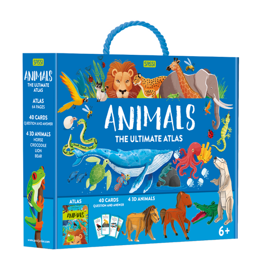 Sassi Mega Atlas : The Ultimate Atlas Animals