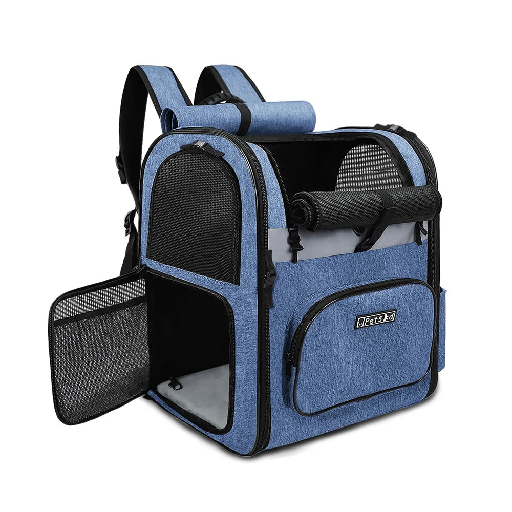Pet Carrier Backpack Sturdy Frame