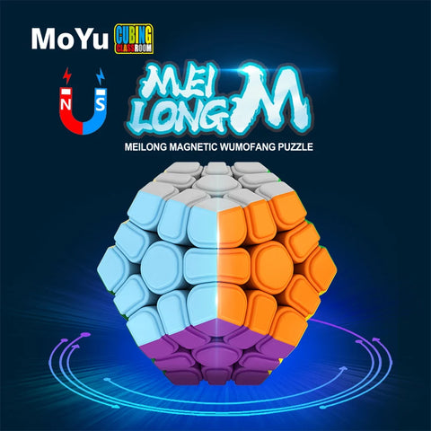 MoYu Megaminx Magnetic Magic Cube 3x3 Dodecahedron 12 Face