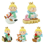 Resin Little Princes Miniatures Figurine Cake Topper