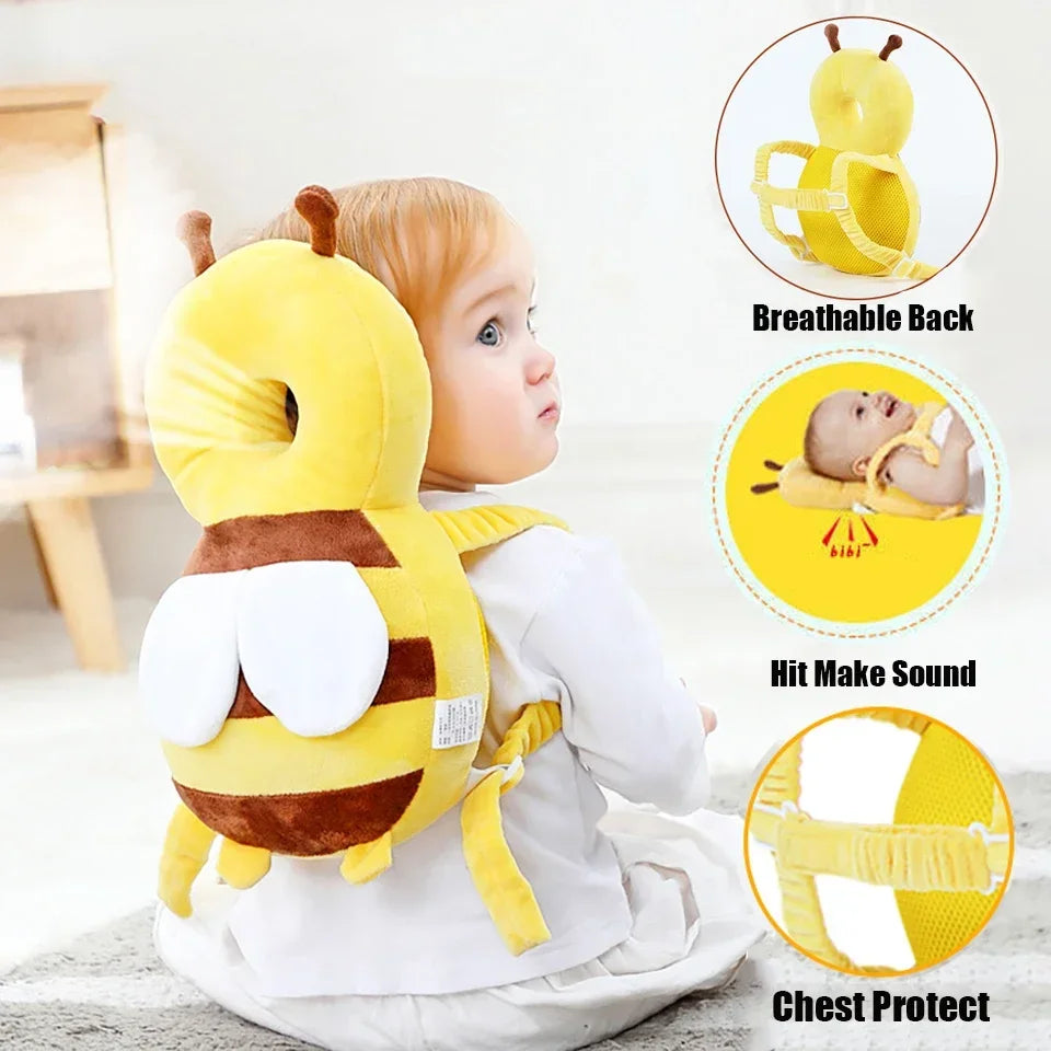 Bumble Bee Head Back Protector Baby Protect Pillow