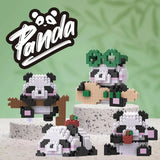 Panda Assembled Building Block Toys