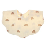 10PC/Set Organic Cotton Baby Bibs Solid Color