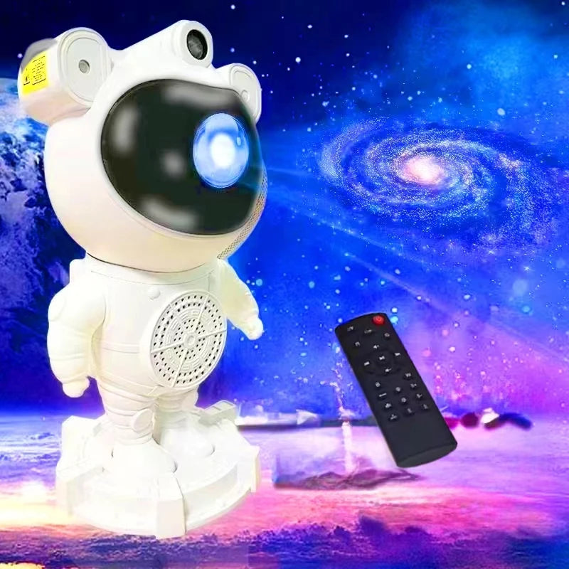 Starlight Astronaut Night Light Laser Ambiance Lamp Bluetooth Speaker