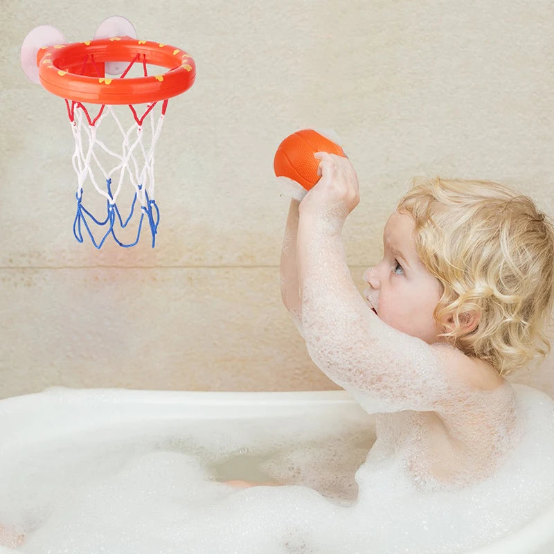 Baby Bath Shooting Basketball Whale