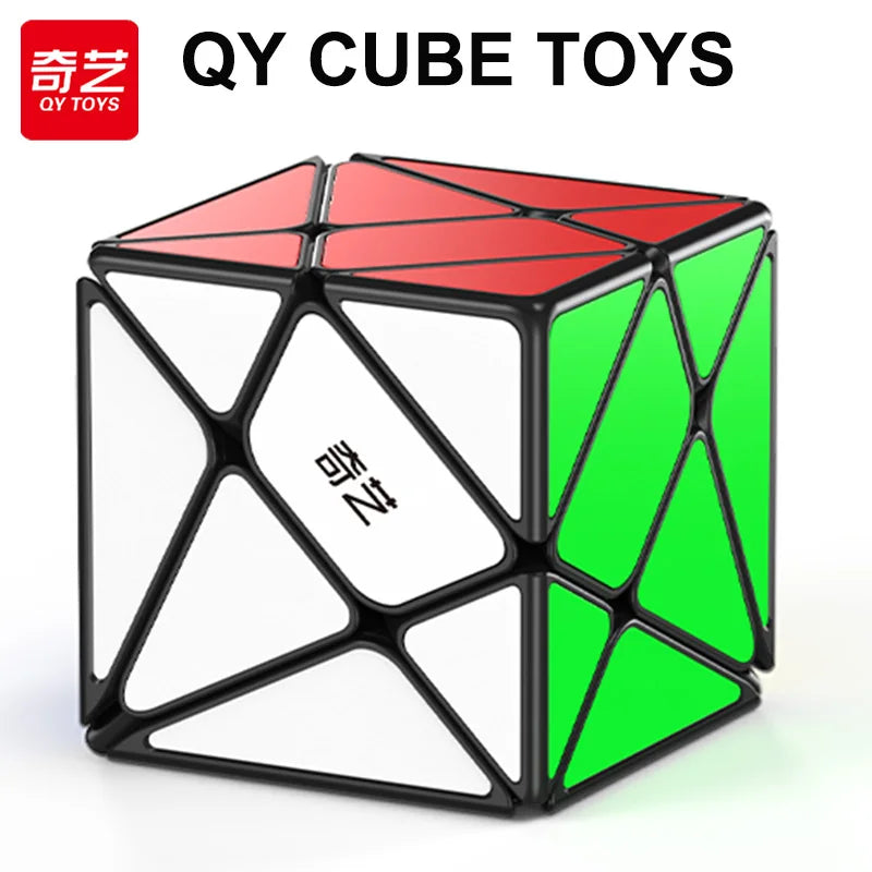 QiYi スピードキューブ アクシス マジックキューブ 3x3x3 ステッカーなし