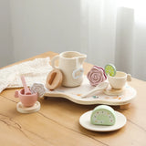 Wooden Afternoon Tea Set