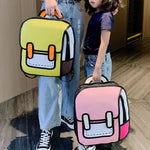 Creative Design Backpack Cute Large Capacity Adjustable Strap