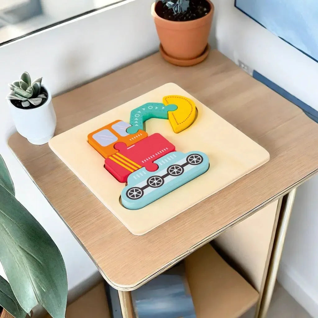 Three-dimensional Wooden Jigsaw Puzzle