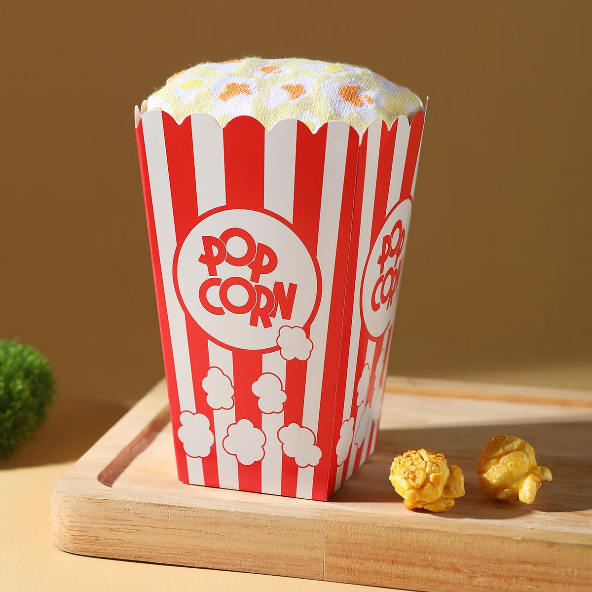 Pop Corn Mid-Calf Socks 1 Pair