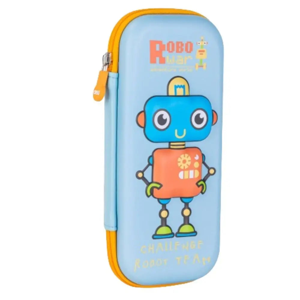 Robot Robot Pencil Box Cute Lightweight Large Capacity