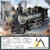 Piececool Puzzle 3D Metal Mogul Locomotive Puzzle