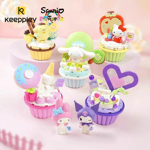 Keeppley Sanrio building block cake series