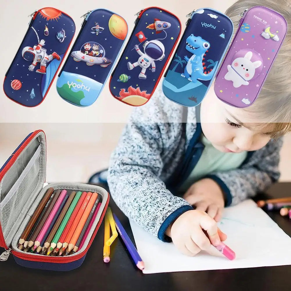 3D Pencil Case EVA Hard Case